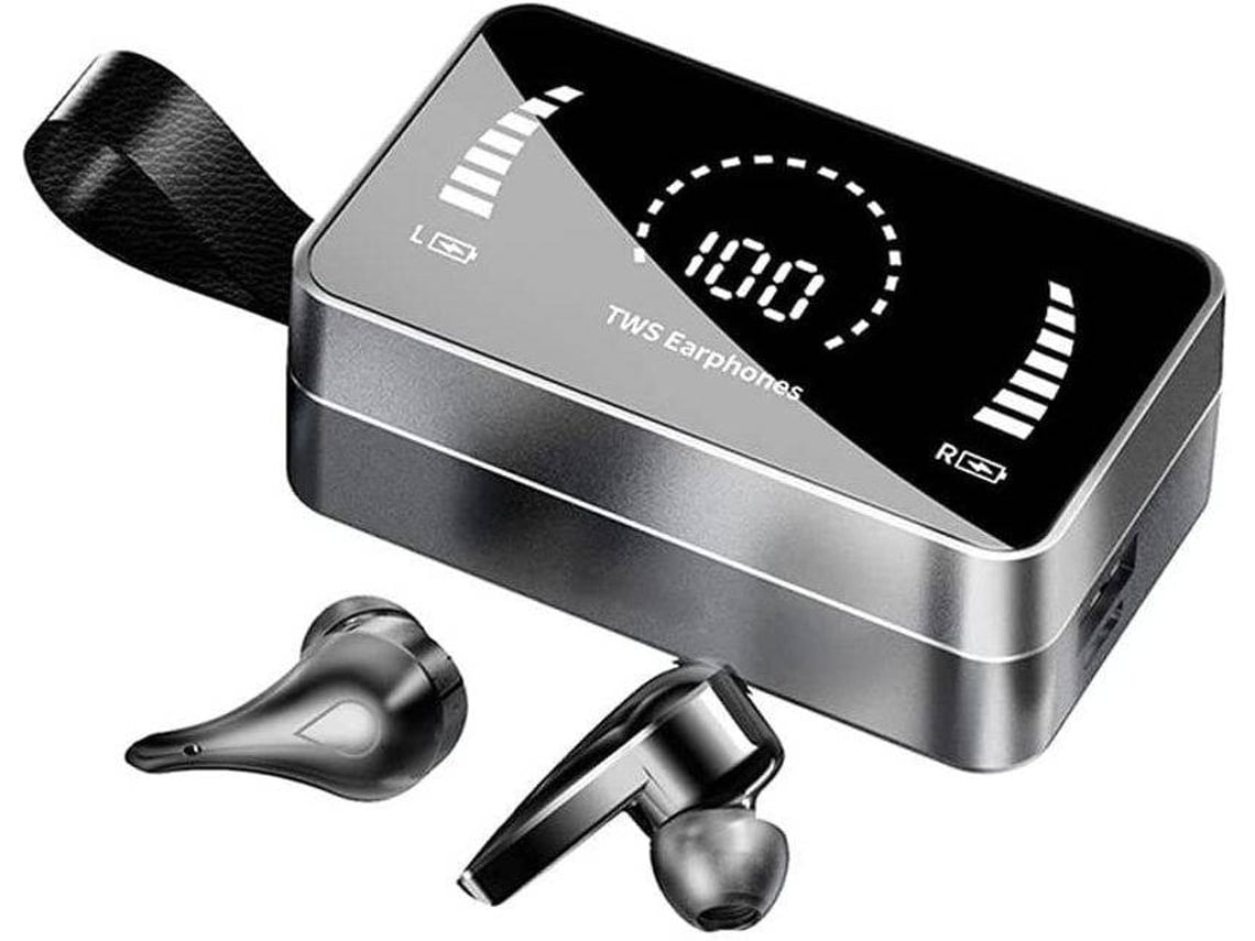 Auriculares Bluetooth True Wireless ENKERS Estéreo True Premium Sound Da Tws com Capa de Carregamento Sem Fio À Prov