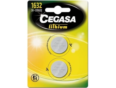 Livro Blister Pila Cegasa Litio Boton Cr1632 3v Bt Bl2 De Desconocido (espanhol)