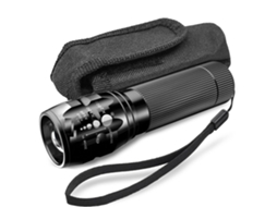 Lanterna Potente Para Bicicleta, Com Foco Telescópico E Zoom De Três Lúmens. Aquaforge