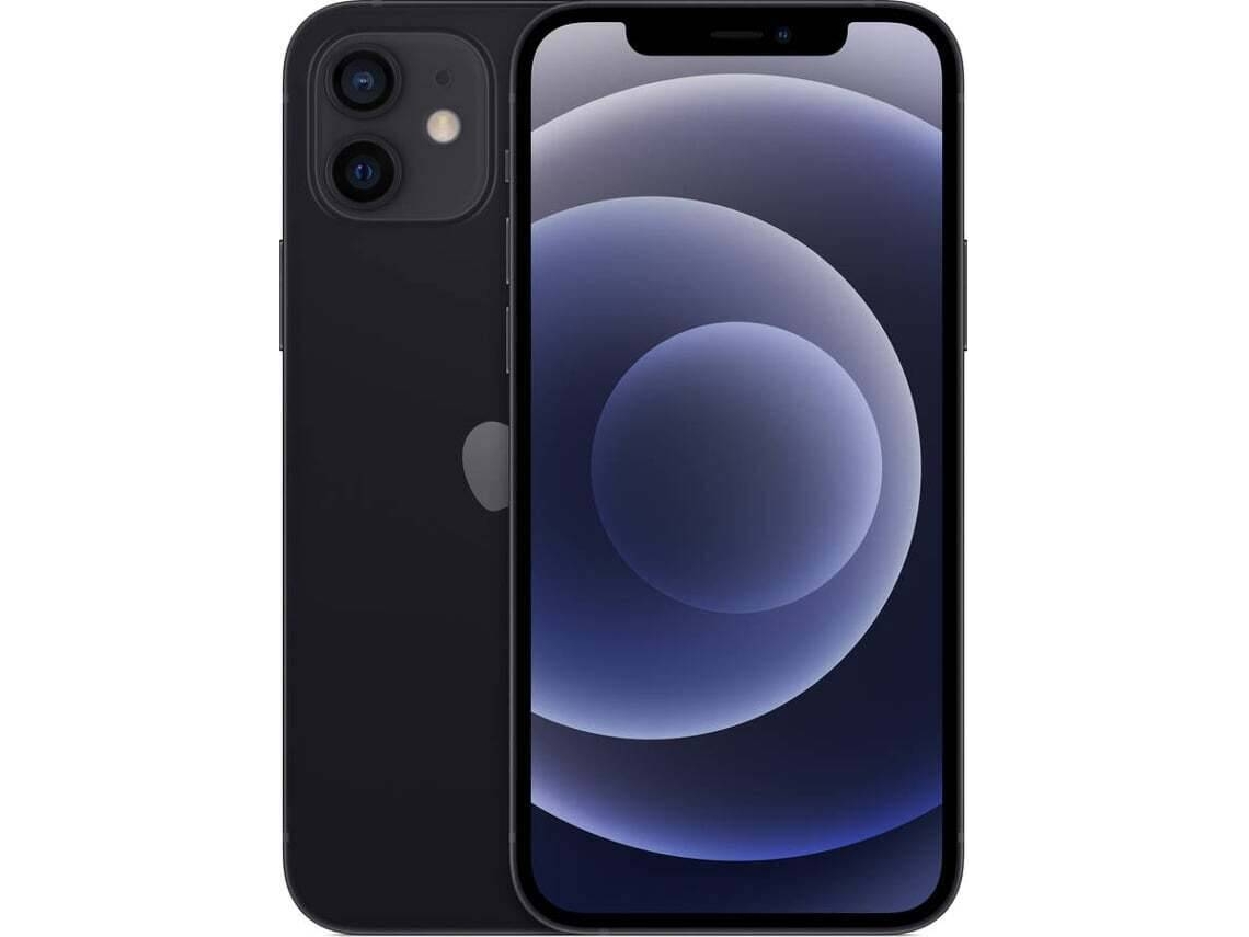 iPhone 12 APPLE- 128 Go -Preto (Recondicionado Como Novo)