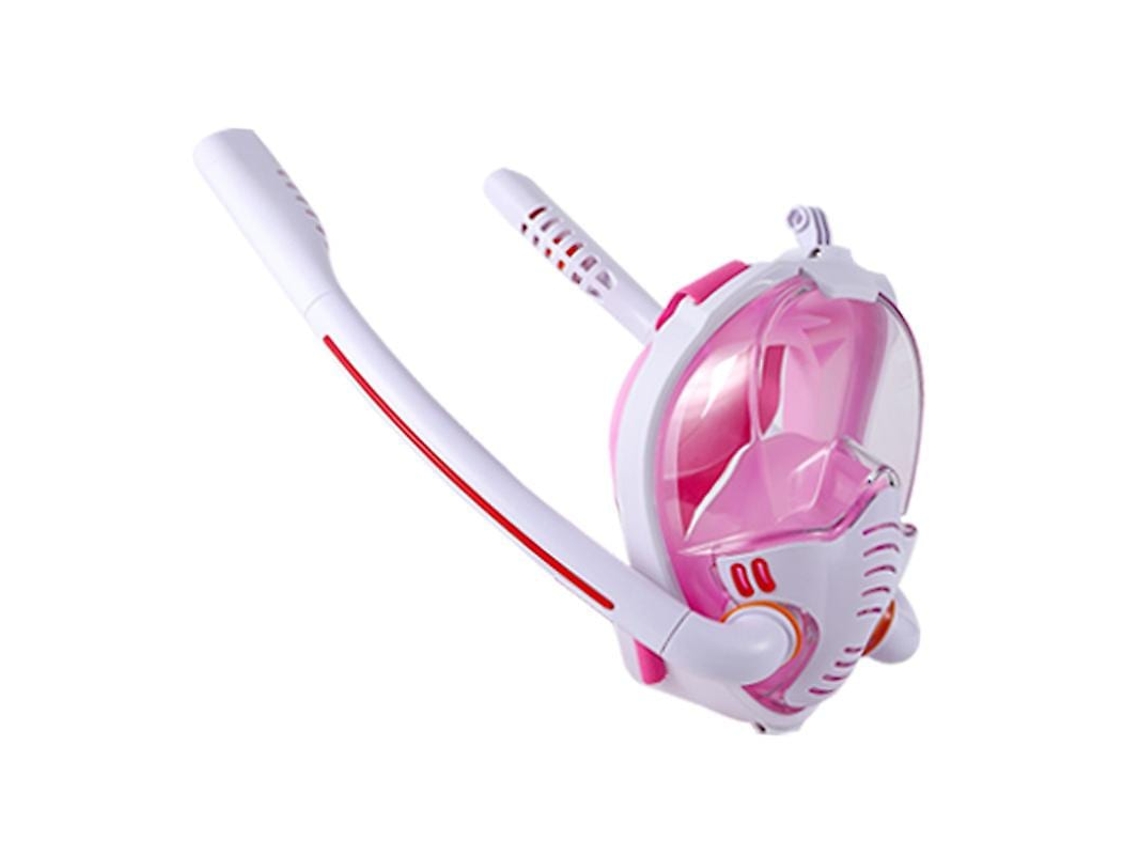 Máscara De Snorkel Anti-embaçamento De Silicone Totalmente Seca Para Crianças E Adultos