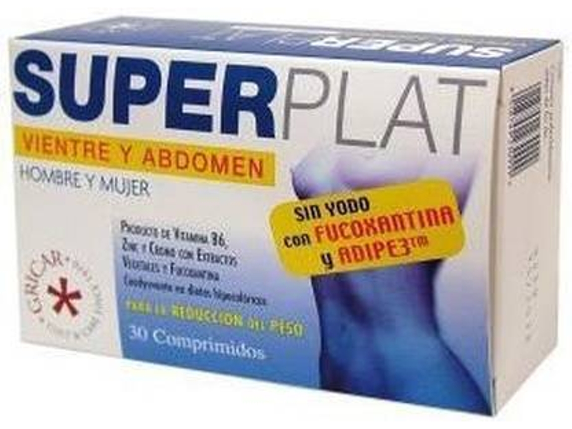Chá GRICAR Super Plat (30 tabletes de 700mg)