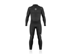 Fato Unissexo para Surf WATERFALL Tech Backzip Neopreno Preto (S)