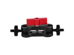 Adaptador Para Suporte De Tripé, Cabeça Esférica Dupla Multifuncional, Interface De Sapata De Flash, Interface Rosqueada De 1/4 De Polegada