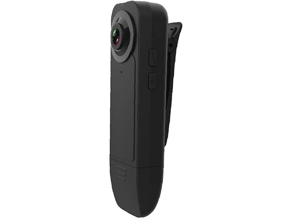 Minicâmera de vídeo sem fio portátil Bestvite 1080P com visão noturna e detecção de movimento (preta)