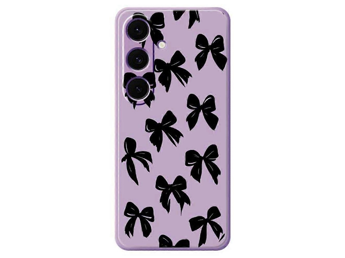Capa Tpu Para Samsung Galaxy S25, Roxa, Elysve