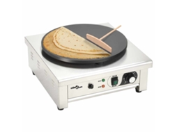 Vidaxl Máquina Fazer Crepes Elétrica C/ Bandeja Removível 40 M 3000 W