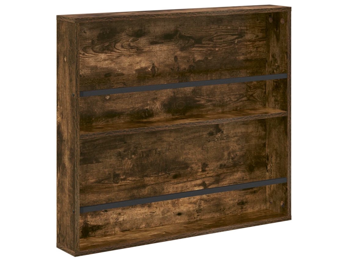 Estante de Revistas Carvalho Defumado 80 X 12 X 70 Cm MAISON EXCLUSIVE