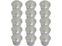 Conjunto De 15 Formas Para Pudim, Formas Antiaderentes Para Pudim, Formas Para Ovos, Formas Resisten Gokoco