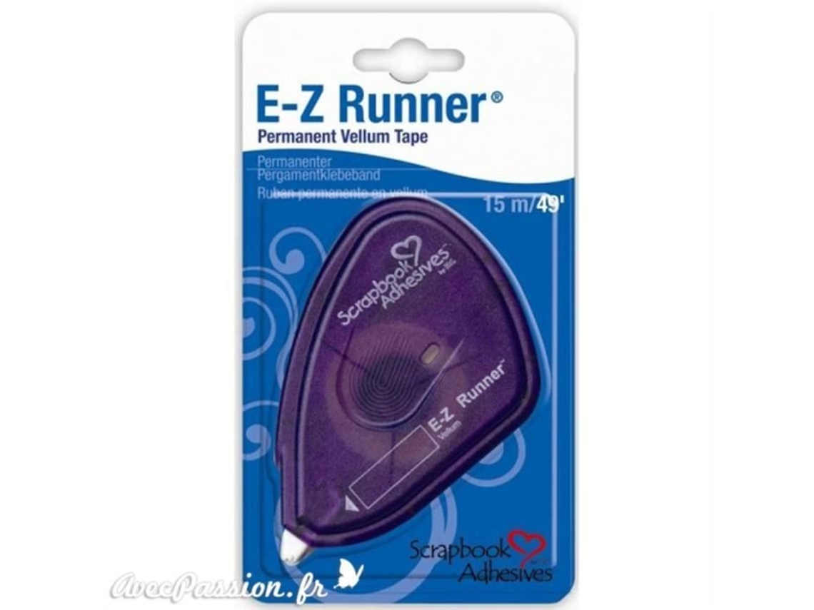 SCRAPBOOK ADHESIVES® BY 3 L Dispensador de adesivo dupla face E-Z Runner Permanente - 15 m