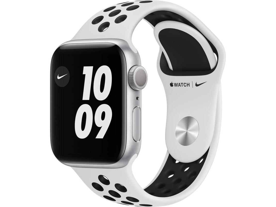 APPLE Watch Nike S6 40 mm Cellular Platina-pura / Preto