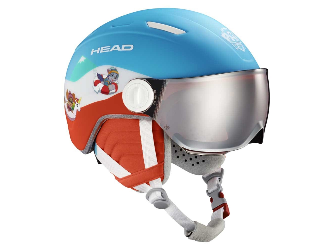 HEAD Capacete Júnior Mojo Visor Paw Patrol Azul 2XS