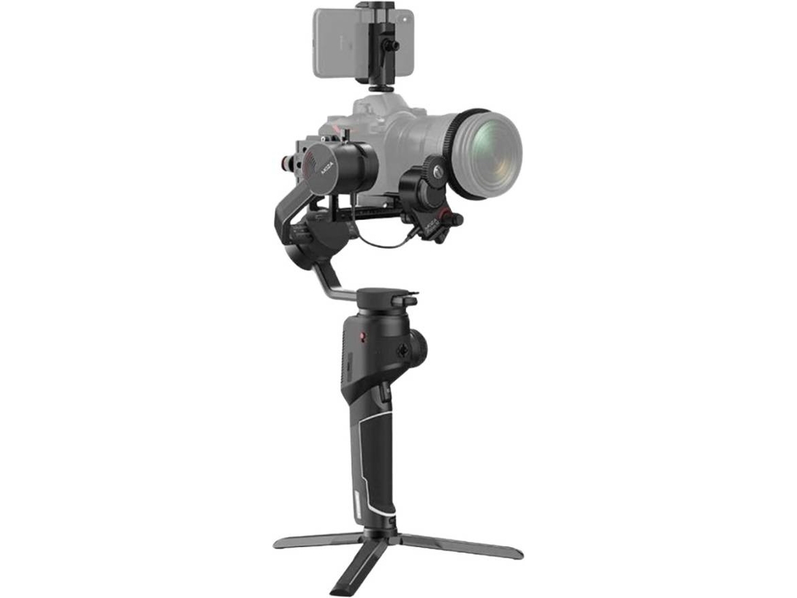 Gimbal MOZA AirCross 2 Bk (Bluetooth - Autonomia: 12 Horas - Preto)