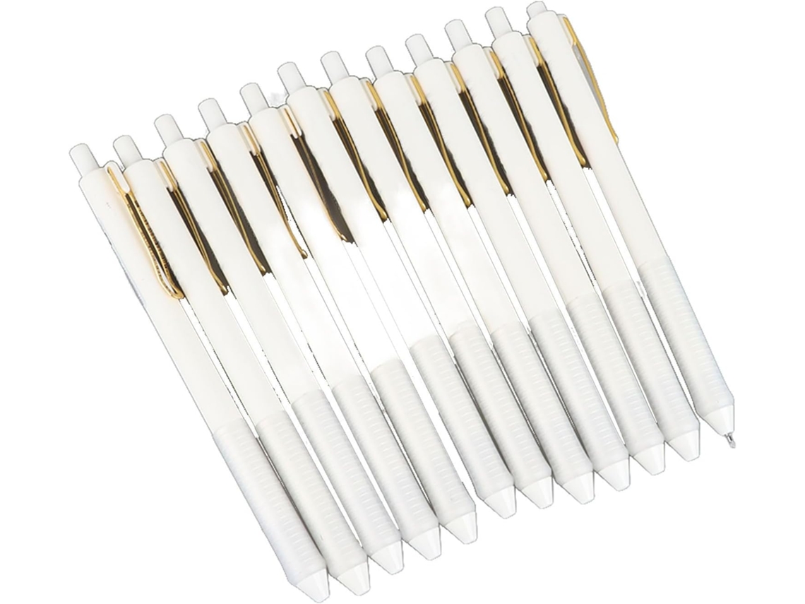 Canetas Rollerball Em Gel Pretas Topincn, Ideais Para Estudantes E