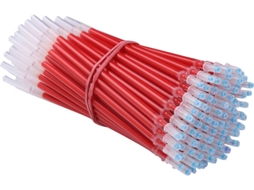 Conjunto de 50 Recargas de Esferográficas ANSELF (Vermelho - 0.5mm - Plástico)