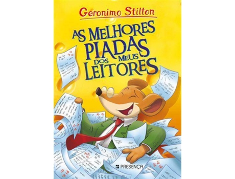 Livro As Melhores Piadas dos Meus Leitores de Geronimo Stilton (Português)