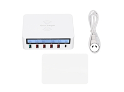 Estação de Carregamento Usb LAXISCREED 6 Portas 40w