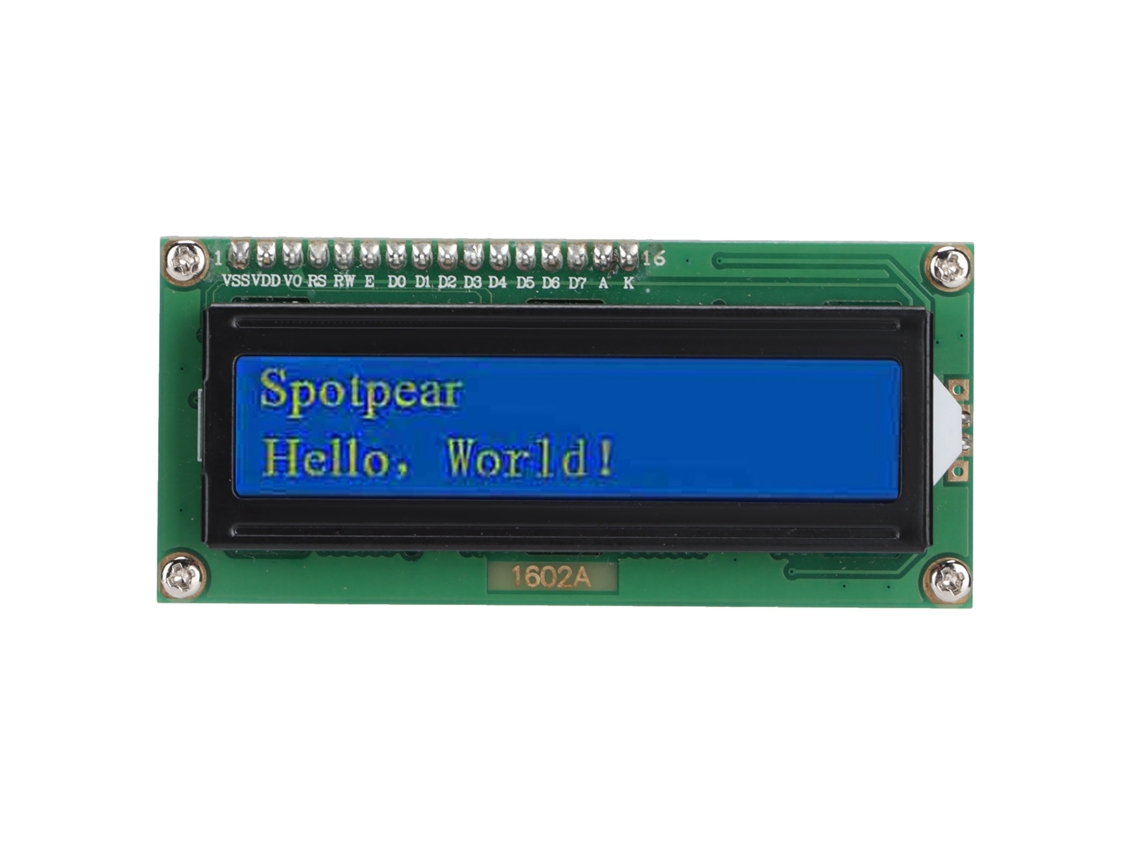 Módulo De Display Lcd 1602 Tela Placa De Expansão I2c Para Raspberry Pi Pico