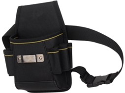 Bolsa portátil para ferramentas em tecido Oxford com altura de cintura ajustável, organizador de armazenamento para