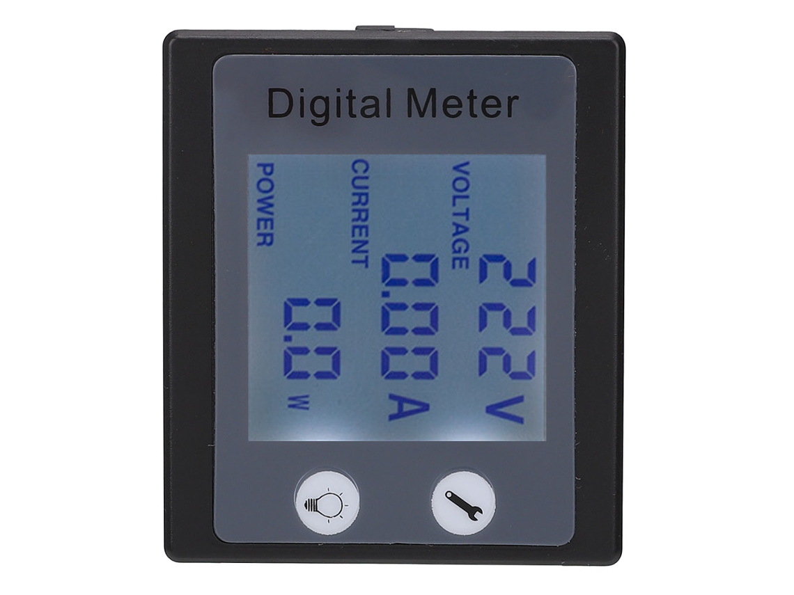 Laxiscreed Monitor De Energia Digital Multifuncional Com Medição De Tensão, Corrente E Potência