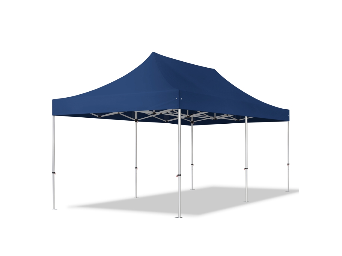 Tenda Dobrável 3x6m, Alumínio Profissional 40mm, Azul