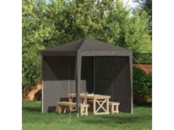 Vidaxl Lateral De Tenda Para Festa 2 Unid. 200 X 195 Cm Antracite