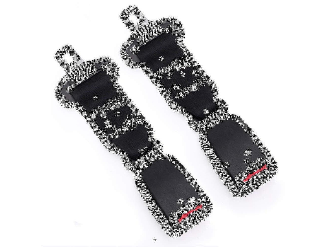 Cintos De Segurança 1/2 Pacote Extensor De Cinto De Carro Universal Extensor De Cinto Ajustável 23 Cm Cinza_xx Cinza Brilvibera