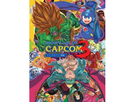 Livro UDONs Art of Capcom 3 - Hardcover Edition de Udon (Inglês - Capa Dura)