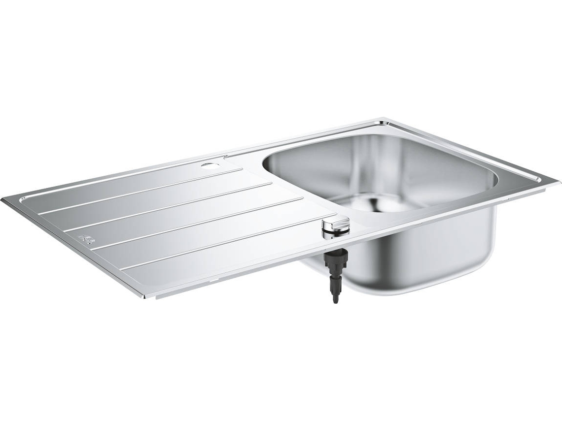 Lava-Loiça GROHE K200 (1 Cuba Retangular - Inox)