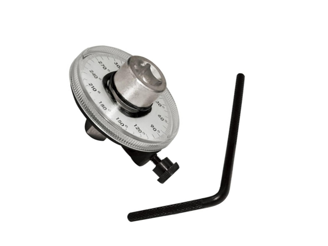 Medidor De Torque 1/2" Em Aço Carbono Com Chave Para Reparos