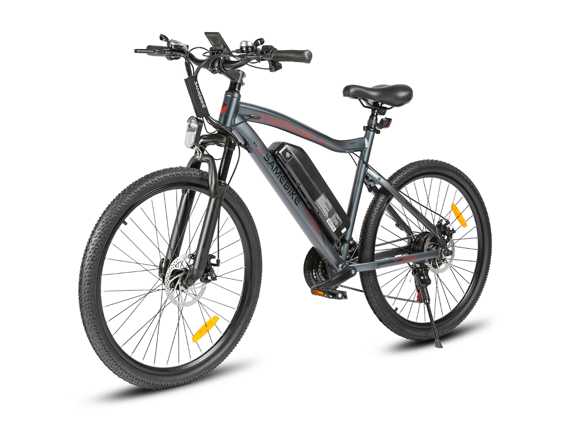 Bicicleta Elétrica Samebike Sy26 Ii Para Deslocamentos Urbanos Bicicleta Elétrica De Montanha 26’’ 500 W 36 V 13 Ah, Shimano 21 Velocidades