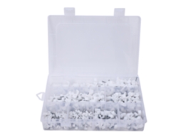 Laxiscreed Kit De Clips Para Cabos E Fixação De Paredes, 350 Peças, 4-14mm