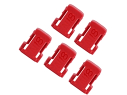 Suporte para bateria Milwaukee M18 18V, 5 peças, rack de armazenamento de acessórios | S/MARCA