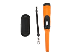 Detector De Metal Hs-09 Impermeável Ip68 Buscador De Tesouros Manual Laranja