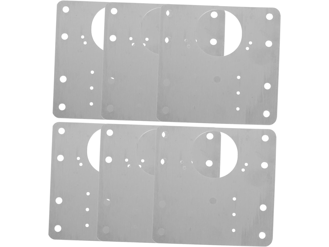 Kit De Reparo Com 6 Peças Em Aço Para Portas Armários Cozinha Placa