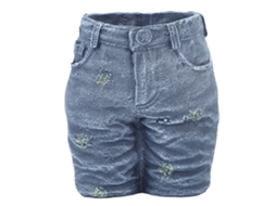 Mali vaso de Flor Jeans Criativo em Resina para Decoração de Jardim e Casa