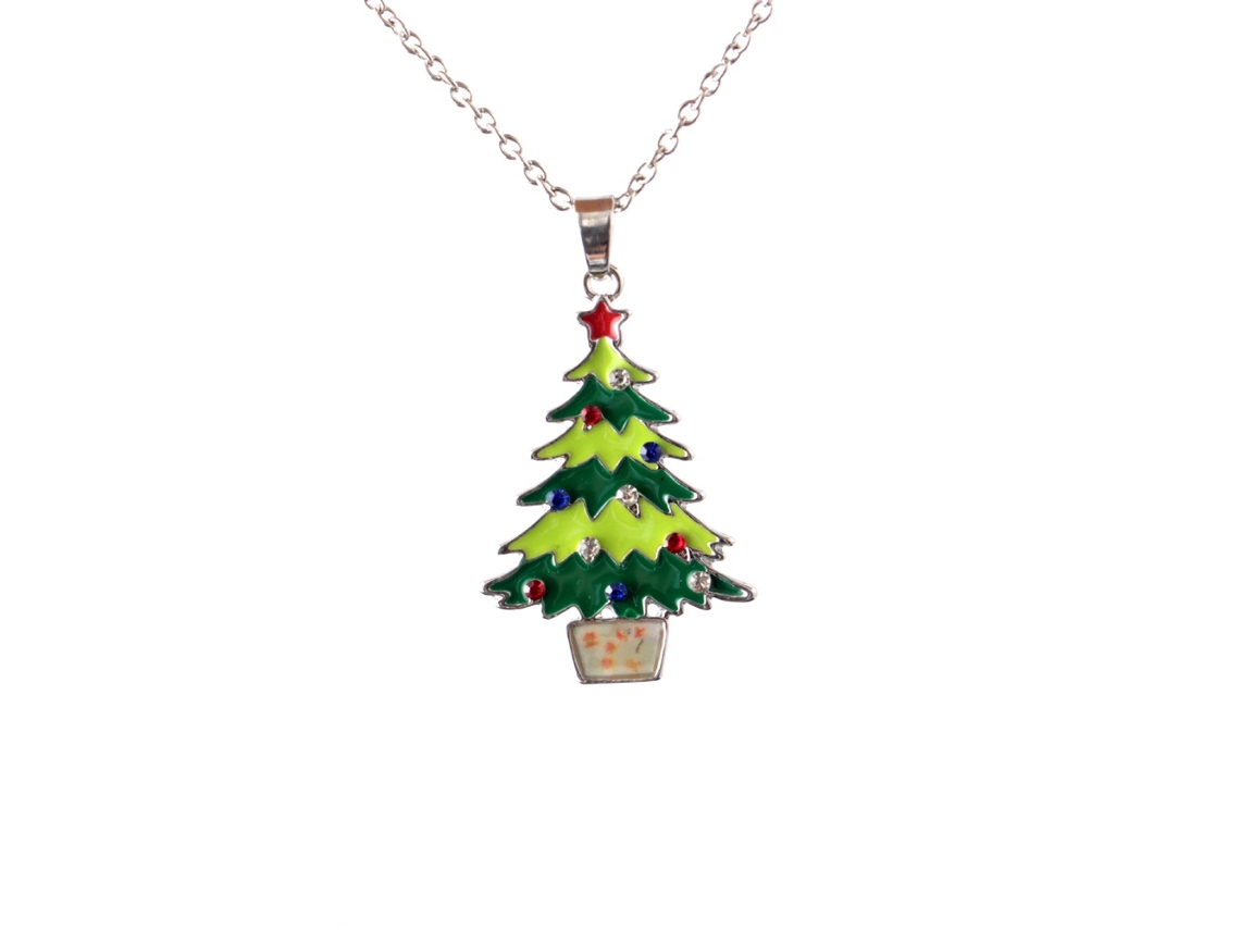 Laxiscreed Colar Feminino Com Pingente De Árvore Em Strass, Joia Moderna E Elegante