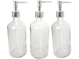 De Frascos De Vidro Reutilizáveis E Recarregáveis Para Sabonete Líquido Ciieeo De 500ml