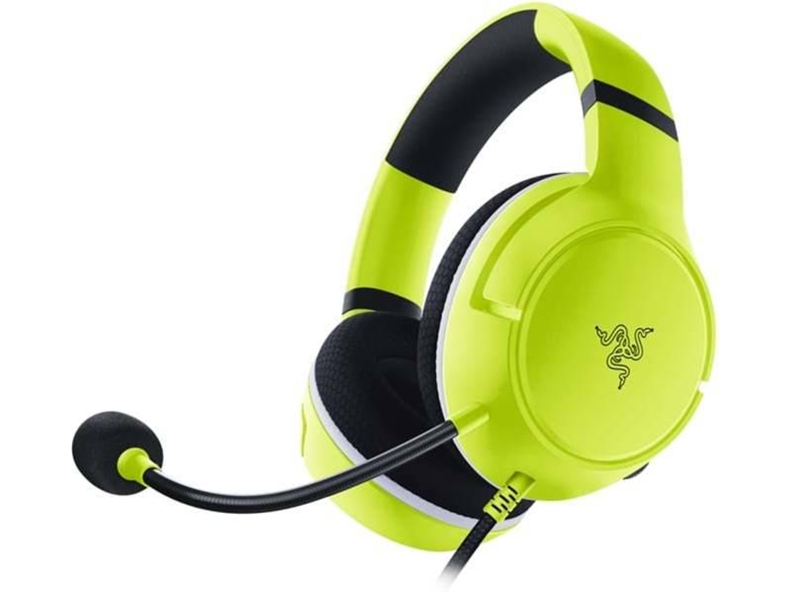 Auscultadores RAZER Kaira x XBOX (Over Ear - Microfone - Amarelo)