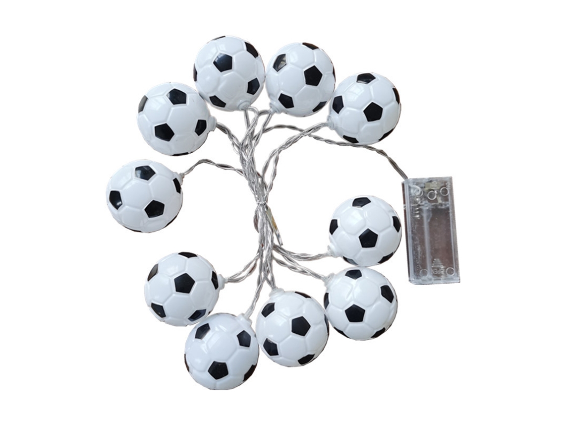 Luzes de Led Coloridas com Tema Futebol e Basquete, Ideais para Criar um Ambiente Criativo em Lojas de Loteria e Bares BRILVIBERA