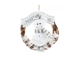 Laxiscreed Embalagem Descartável Natal White Series 29x29x7cm Para Embalagens Festivas