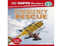 Livro DK Super Readers Level 3 Emergency Rescue de Dorling Kindersley Ltd (Inglês)