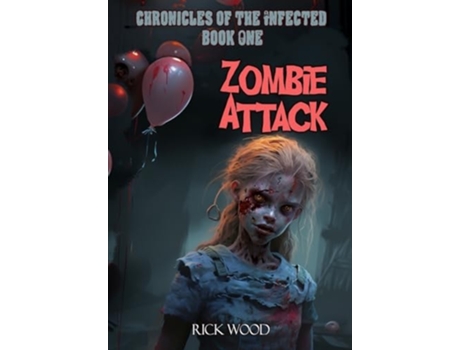 Livro Zombie Attack de Rick Wood (Inglês - Capa Dura)