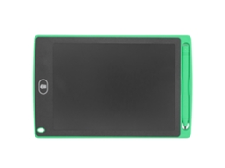 Tablet De Escrita Lcd De 8,5 Polegadas Com Proteção Ocular, Tela Sensível Ao Toque Apagável Em Abs E Caneta Inclusa Para Desenho . Aquaforge (verde)