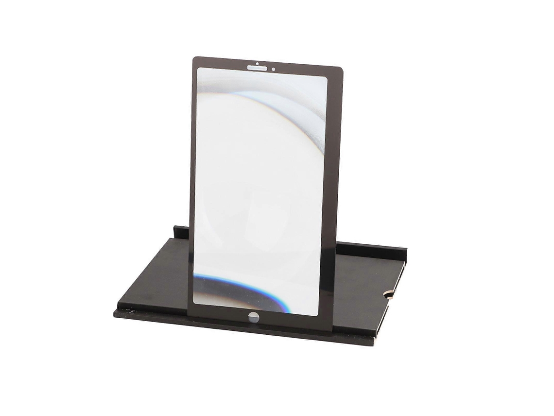Lupa De Tela De Celular De 12 Polegadas Vertical E Horizontal 3d Hd Lupa De Tela De Telefone Suporte De Telefone Com Lupa De Tela Brilvibera