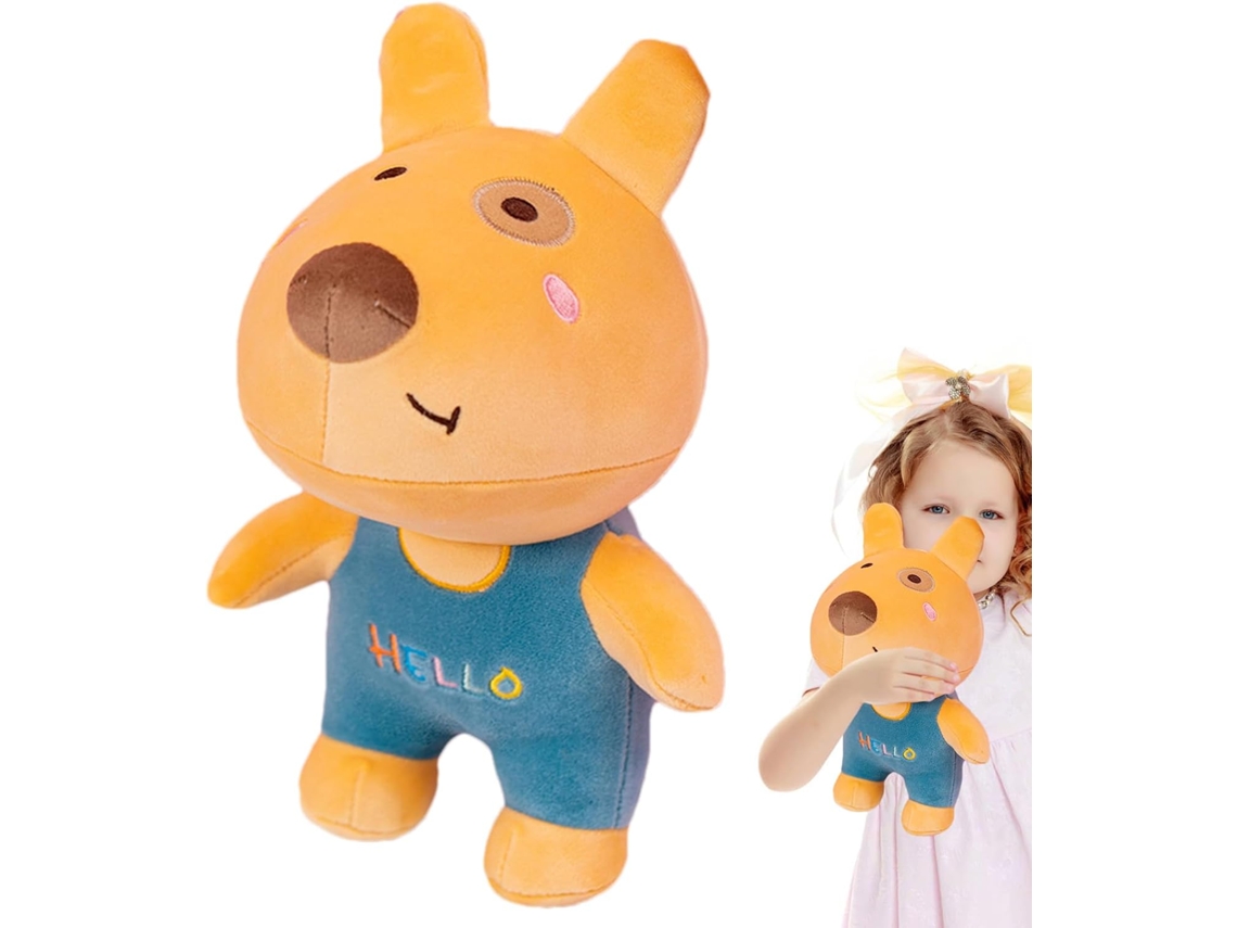 Almofada De Pelúcia Em Formato De Cachorro, Para Cabeceira, Cama E Casa