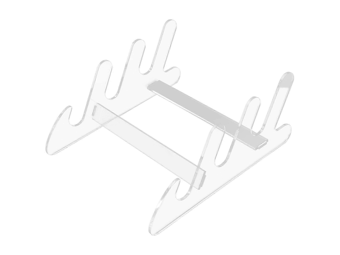 Suporte Para Teclado De Computador, Suporte De Acrílico Para Teclado, Suporte Transparente Para Teclado, Material De Escritório Everley891