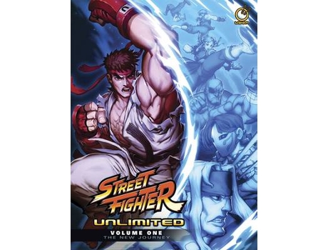 Livro Street Fighter Unlimited Volume 1 The New Journey de Ken Siu-Chong, Jim Zubkavich et al. (Inglês - Capa Dura)