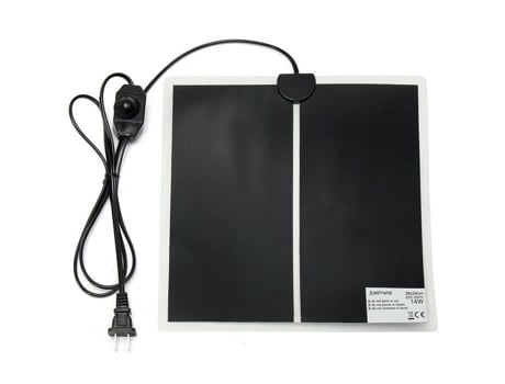 MARQUEUNE 14W Animal Almofada de Aquecimento Tapete Réptil Lagarto Aranha Tartaruga Isolamento Térmico Aquecimento 28x28cm MARQUEUNE