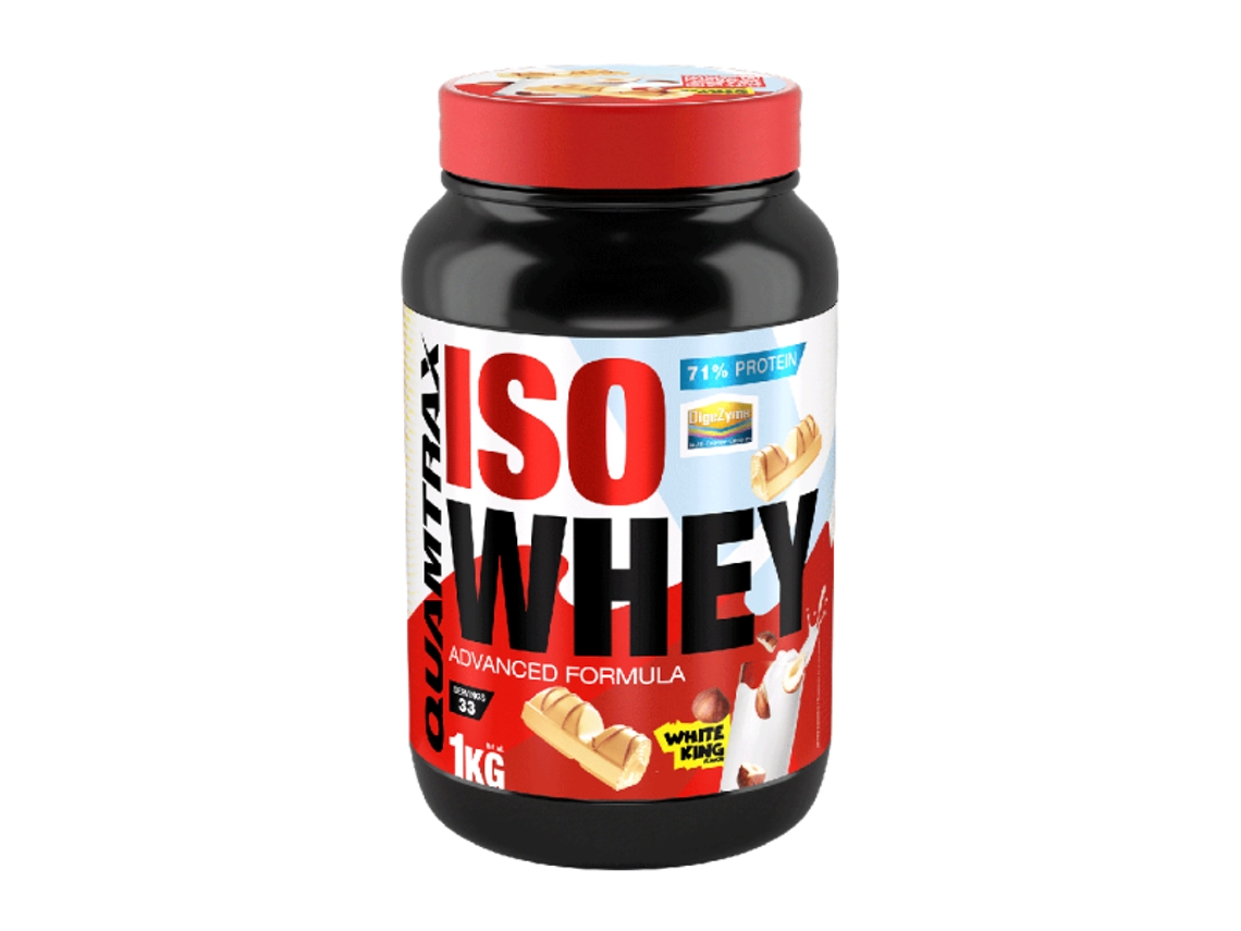 Isowhey 1kg Hazelnut White Cream da QUAMTRAX